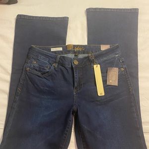 Kut from the Kloth Meryl high rise bootcut dark wash size 6 jeans NWT